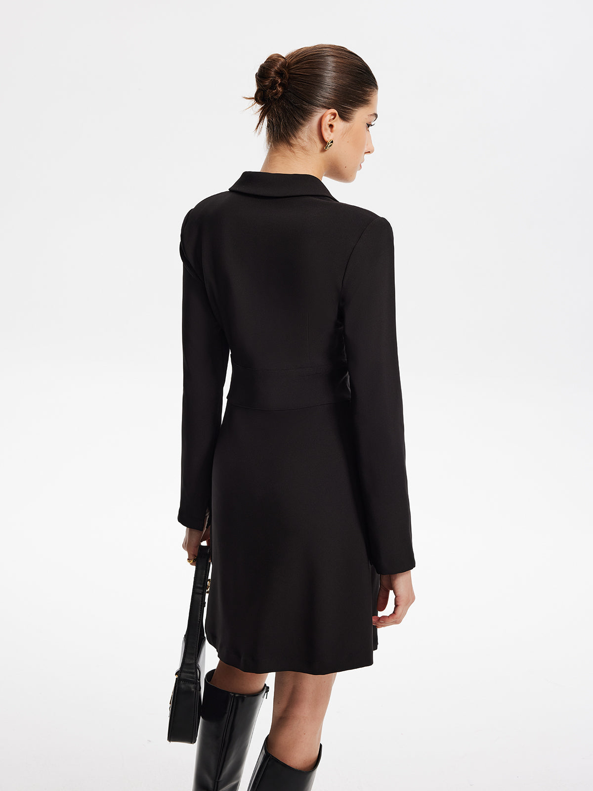 First Choice Blazer Uzun Kollu Mini Elbise