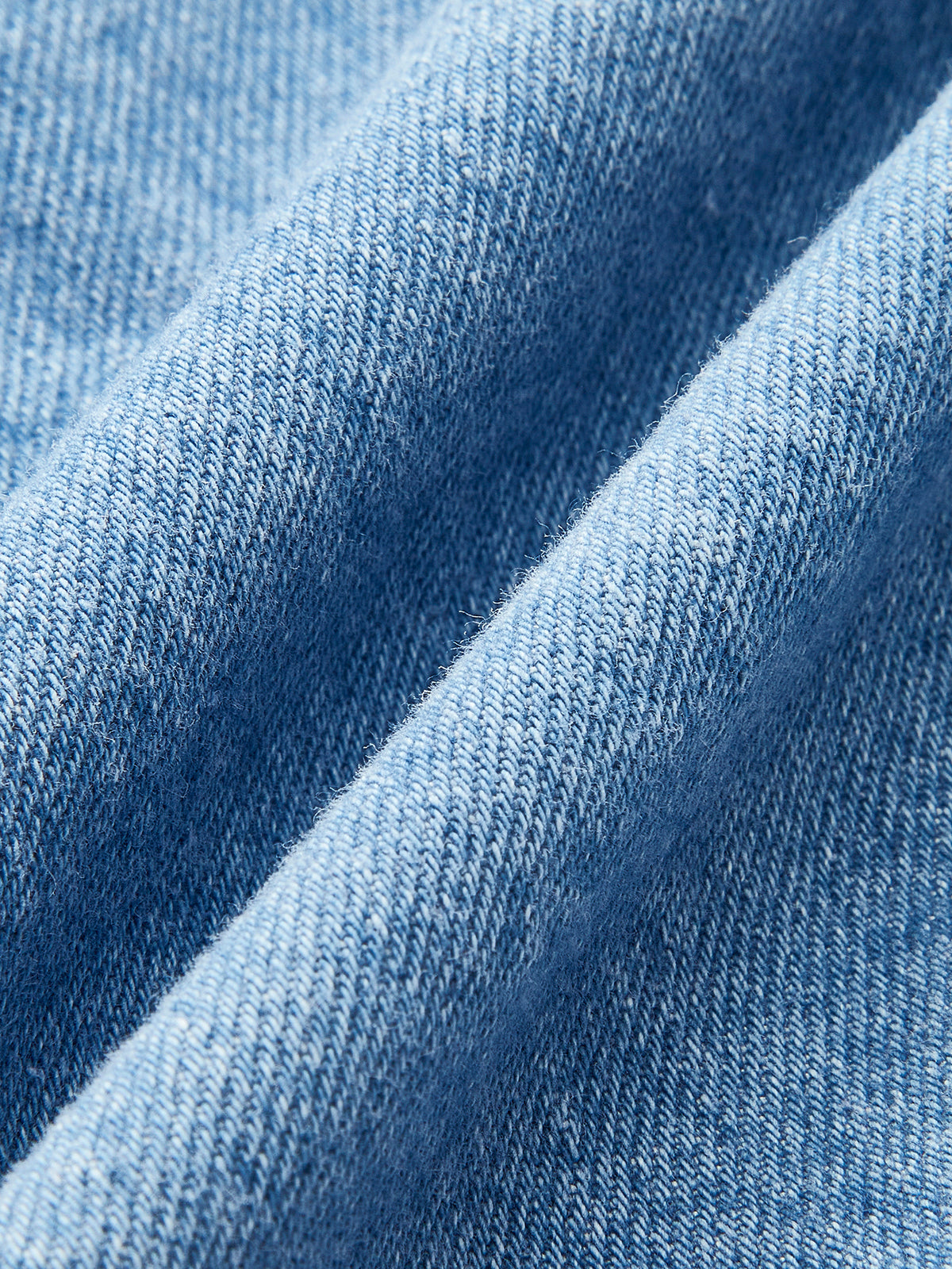 Halter Yaka Toka Detaylı Denim Elbise