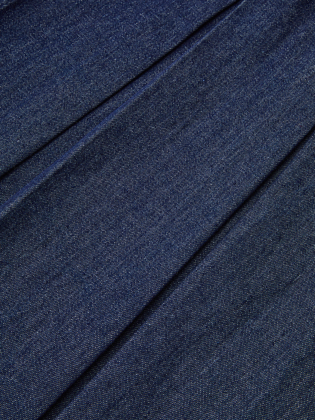 Denim Kolsuz Pileli Gömlek Elbise