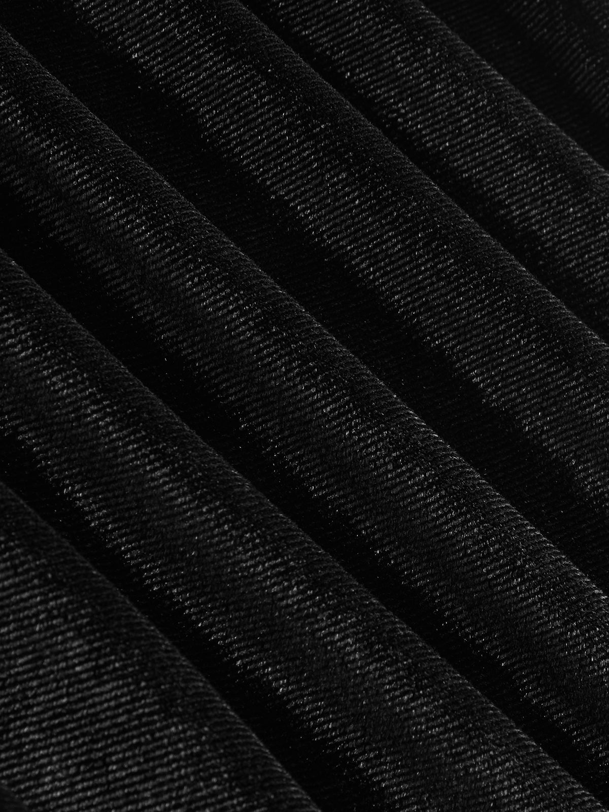 Tek Omuzlu Büzgülü Kadife Elbise