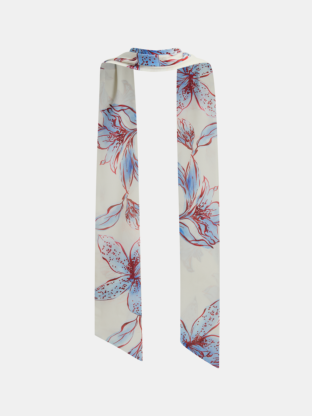 Çiçek Desenli Halter Yaka Maxi Elbise
