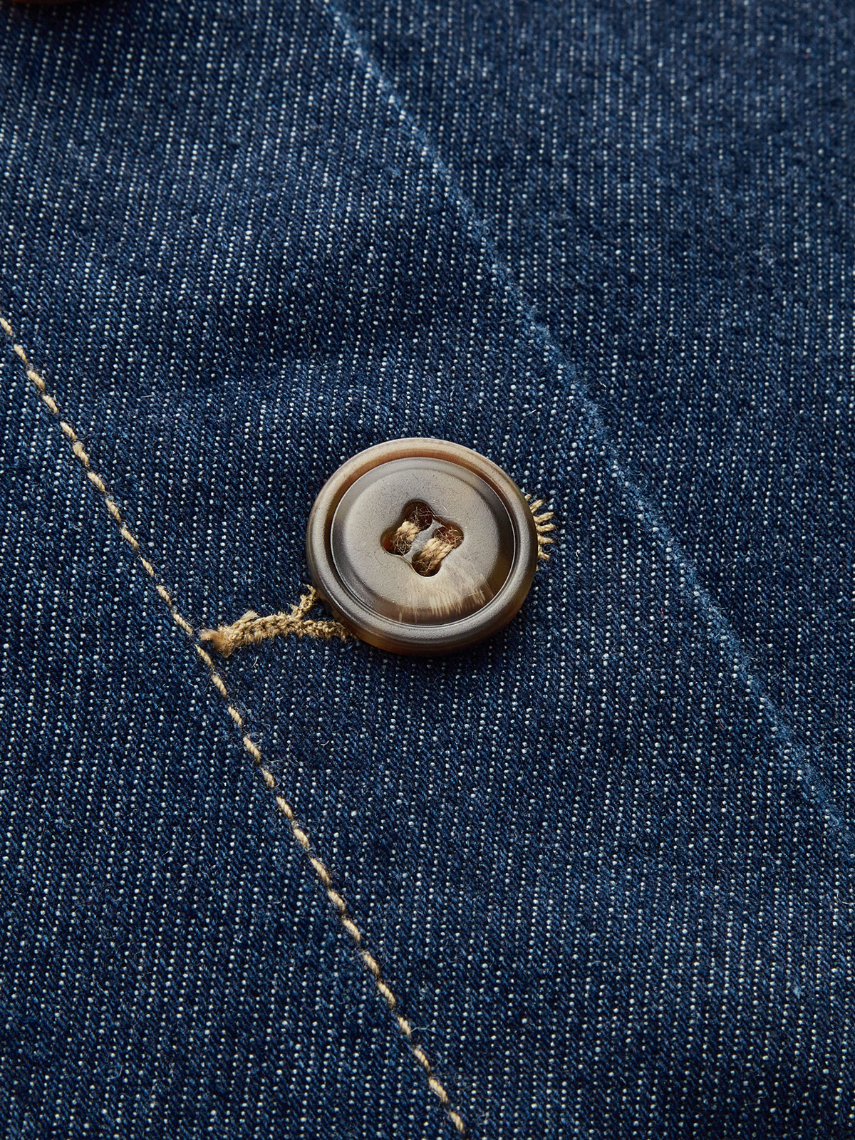 Büzgü Bağcıklı Düğmeli Denim İnce Askılı Mini Elbise