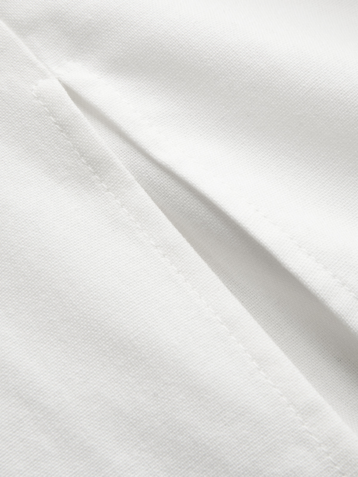 Pamuk Keten Kolsuz V Yaka Fiyonklu Yırtmaçlı Elbise