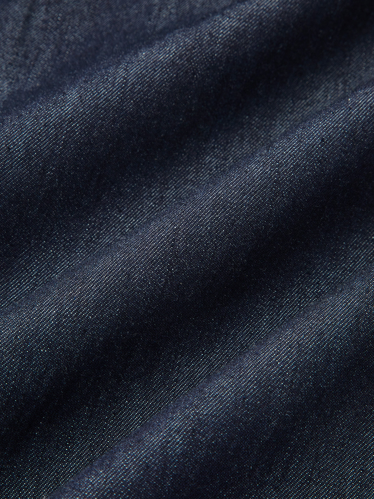 Önden Düğmeli Denim Midi Elbise