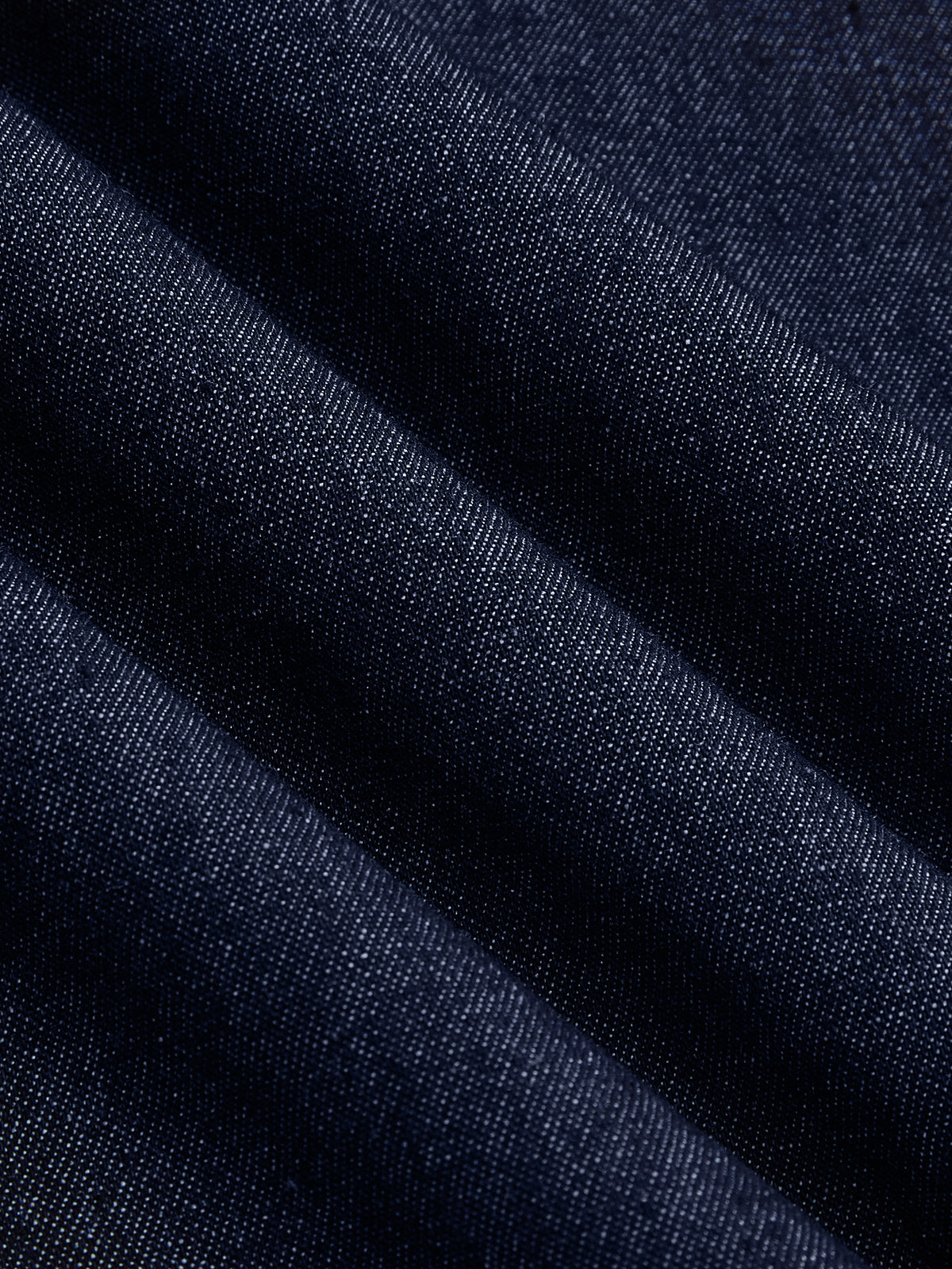 Kolsuz Kloş Denim Midi Elbise
